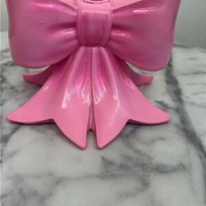 3 Pink Decorative Bow Accent